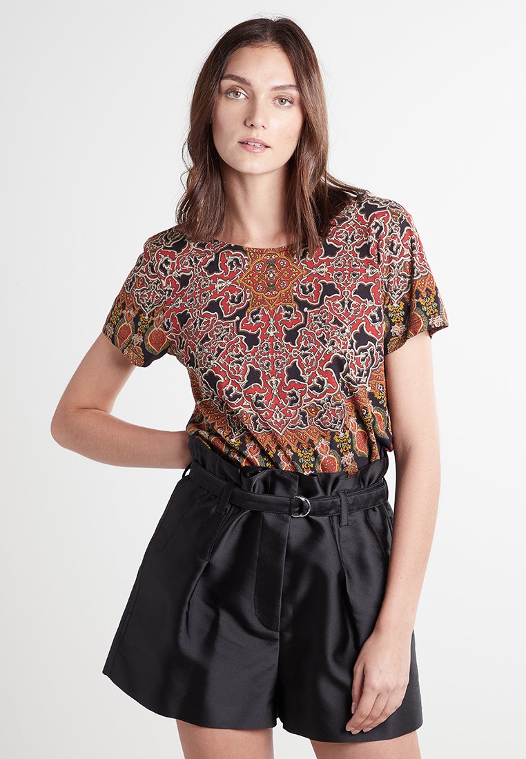 Desigual T-shirt print meerkleurig