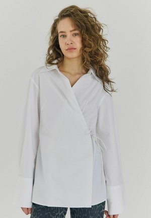 FRASER WRAP - Camicetta - white