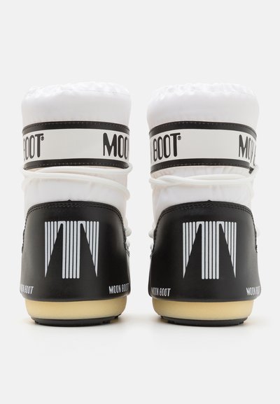 Moon Boot ICON UNISEX - Čižmy na šnurovanie - black/white