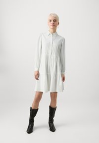 YAS Petite - YASTIA DRESS - Haljina-majica - star white Minijatura 1