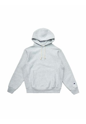 REVERSE WEAVE - Felpa con cappuccio - grey