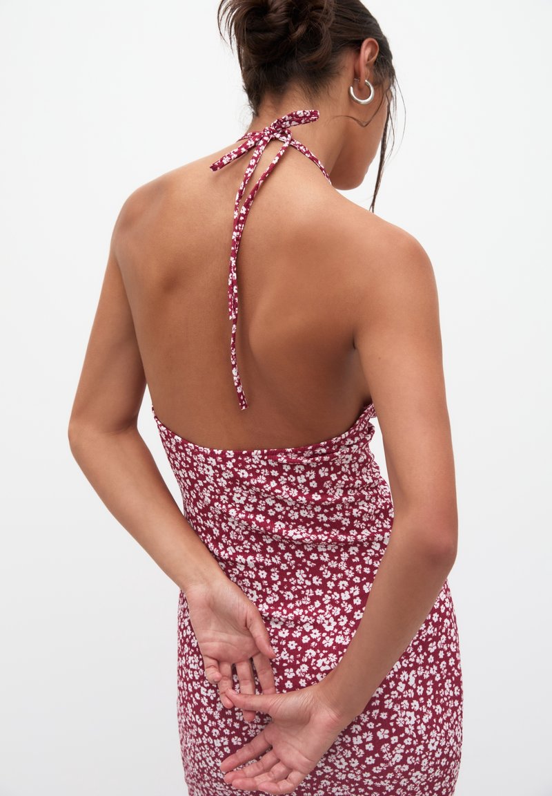 PULL&BEAR Jurk red/rood (Pre-owned)