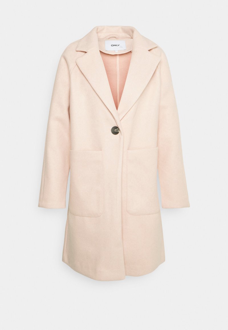 Damen Parkas | ONLY VICTORIA LIFE Klassischer Mantel peach whip melange/rosa - MZ67403 Damen Parkas | ONLY VICTORIA LIFE Klassischer Mantel peach whip melange/rosa - MZ67403