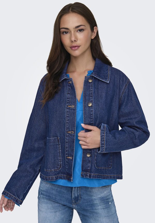 ONLLERIN LS POCKET - Denim jacket3