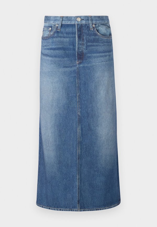 MIRAMAR GILLIAN MIDI SKIRT - Denim skirt - cosmos3
