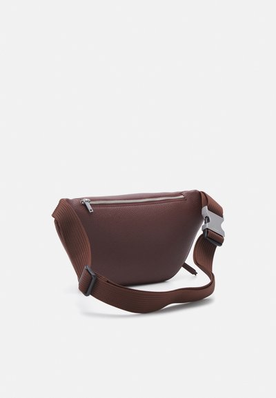 sandro FANNYPACK COATED UNISEX - Umhängetasche - marron foncé