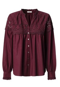 BERNADETTE - Užsagstoma palaidinė - bordeaux red