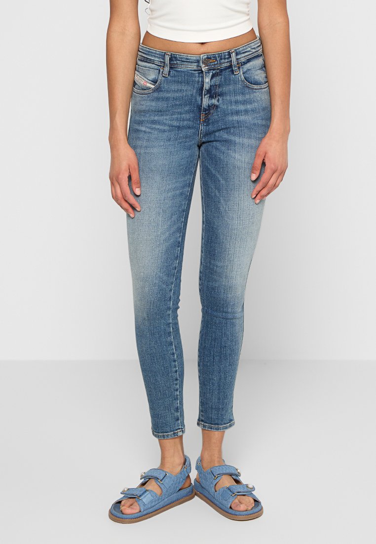 Diesel Slim fit jeans blauw Diesel Slim fit jeans blauw