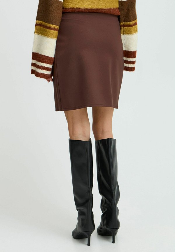 BYPARRIN WRAP - Wrap skirt - coffee bean3