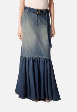 FLUIDO - Gonna a pieghe - lavaggio medio-pjc