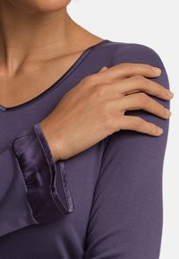 Hanro CLAIRE - Camicia da notte - blue stone