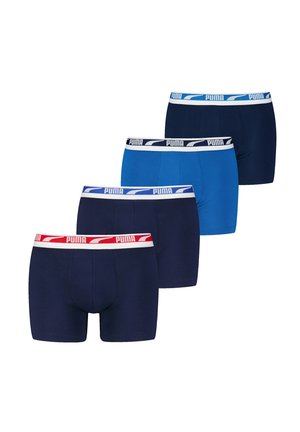 EVERYDAY LOGO BOXER 4PACK ECOM - Underkläder - blue combo