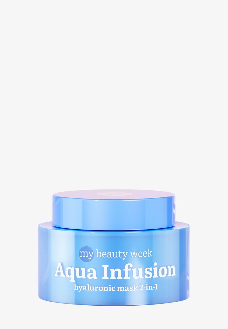 7days MY BEAUTY WEEK AQUA INFUSION HYALURONIC MASK 2-IN-1 - Ansiktsmask