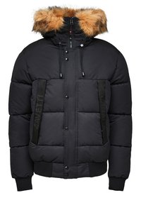 ZAVETTI CANADA AYLMER BOMBER PARKA JACKET - Veste d'hiver - jet black