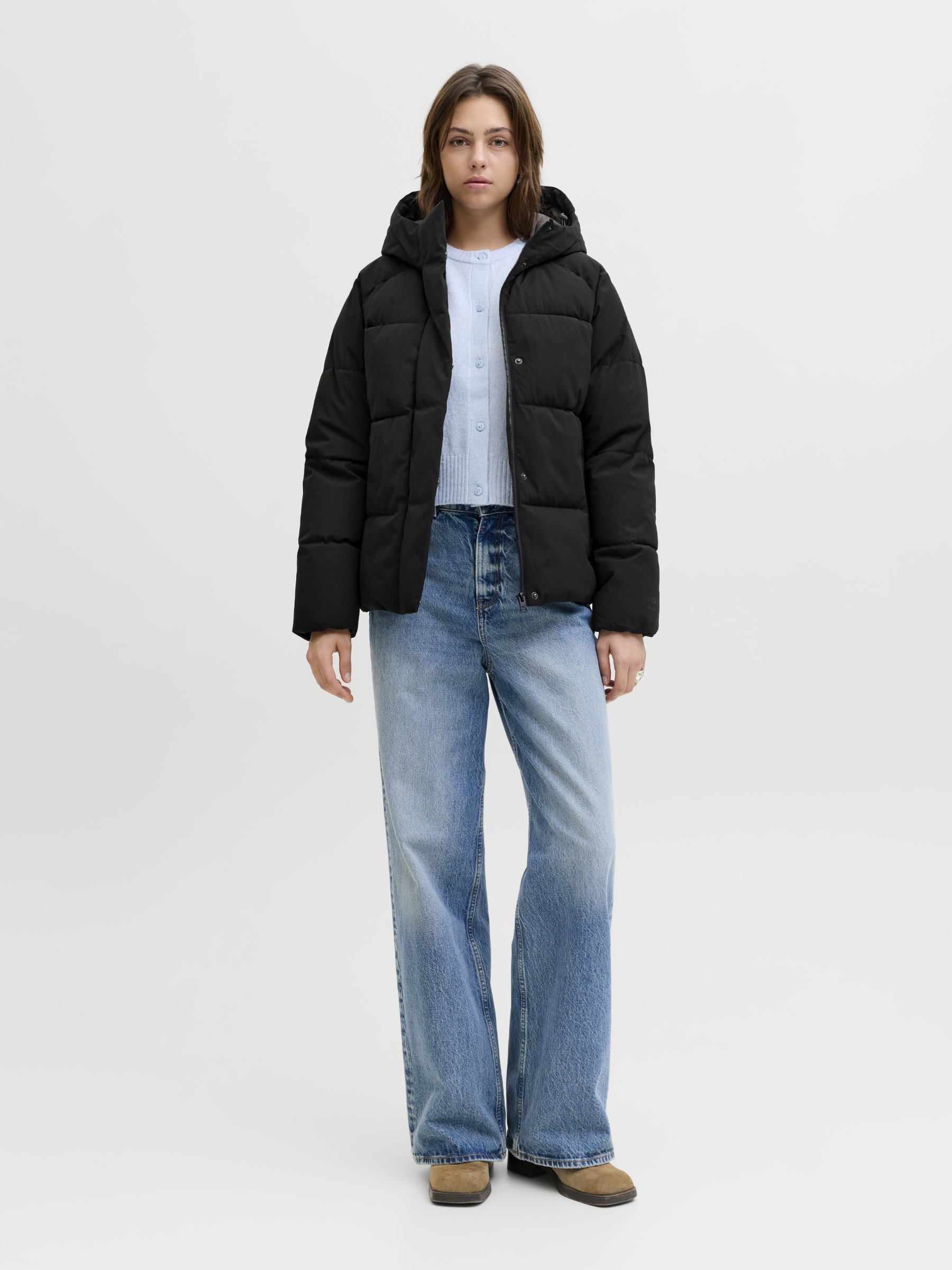JJXX Puffer JXGLOBAL Puffer - Winter jacket - black - Zalando.co.uk