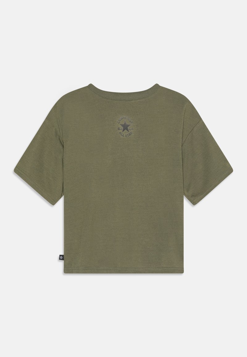 Converse - CHUCK PATCH BOXY - T-shirt print - khaki, Vergroten