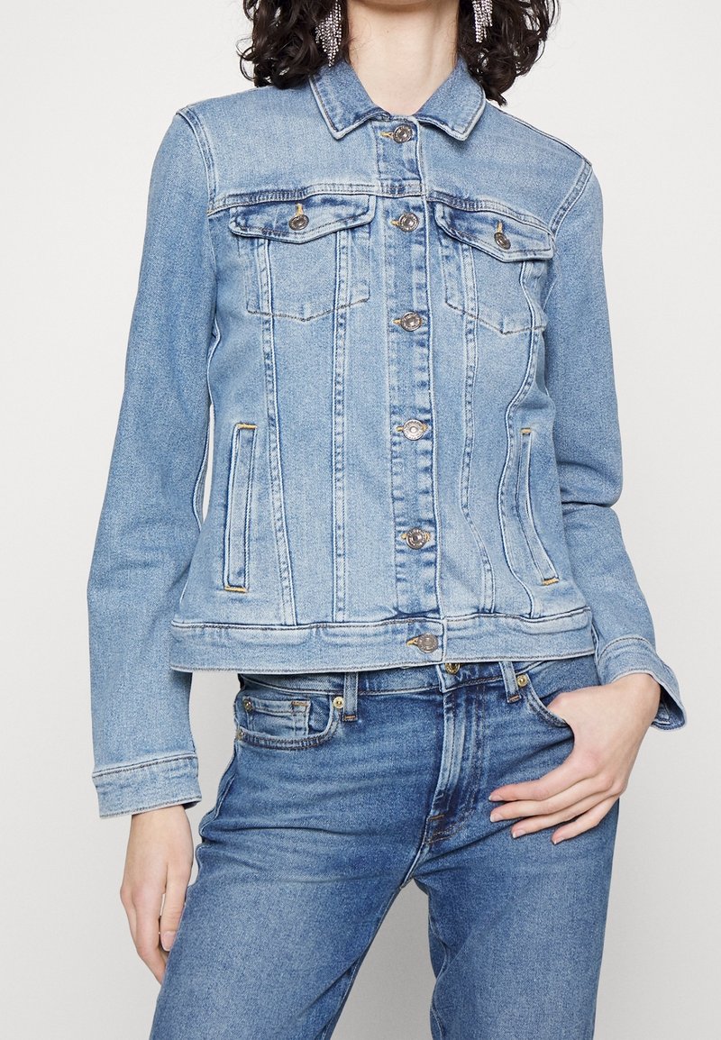 7 for all mankind Veste en jean - light blue