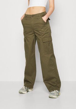Defiant Grunge Trim Wide Leg Cargo
