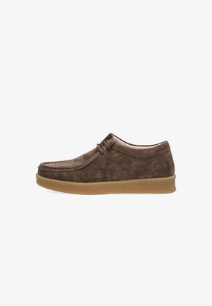 VENEZIA, LACE-UPS - Snøresko - taupe