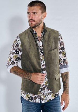 Emilio Adani Weste - hellbraun