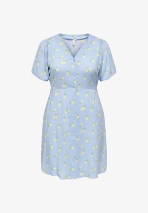 ONLY Carmakoma, CAREVIDA Short - Košilové šaty - cashmere blue
