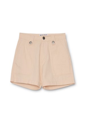 INSIDE, PINZAS - Shorts vaqueros - beige