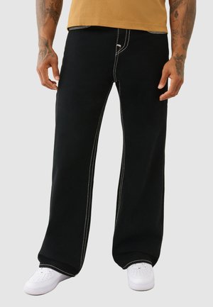 VINNY BAGGY - Relaxed fit jeans - body rinse black