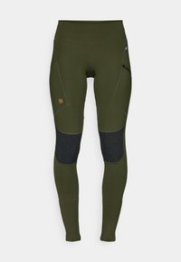 ABISKO TREKKING TIGHTS HD W - Legingi - deep forest