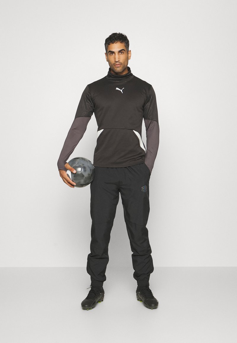 Puma INDIVIDUAL WINTERIZED - Top s dlouhým rukávem - black/dark coal