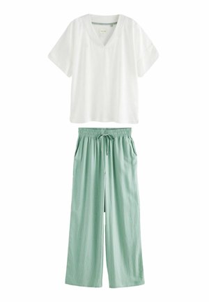 Set lenjerie de noapte - sage green