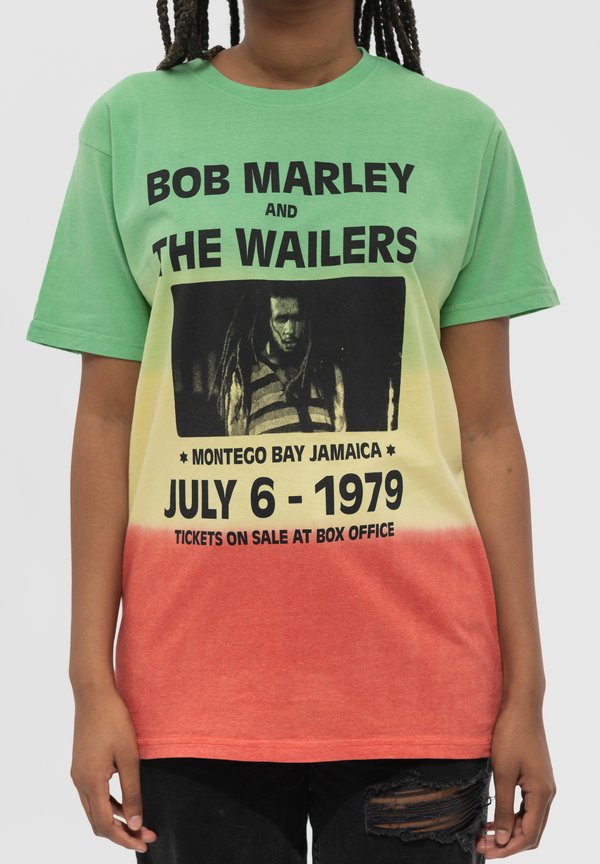 BOB MARLEY MONTEGO BAY DIP DYE - Print T-shirt3