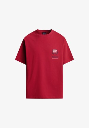 Red Bull Racing x Pepe Jeans, BULL ARC TEE - Μπλουζάκι με στάμπα - red