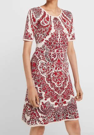 Vestido de tubo - multi-coloured