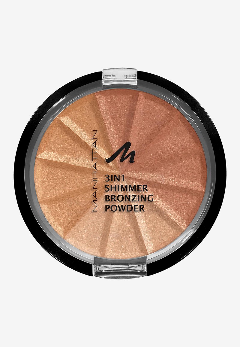 Manhattan Cosmetics 3IN1 SHIMMER BRONZING POWDER Powder 002 bronze