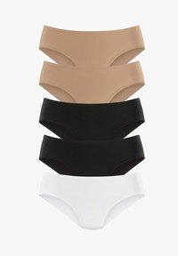 Ausgewählt, beige/schwarz/weiß