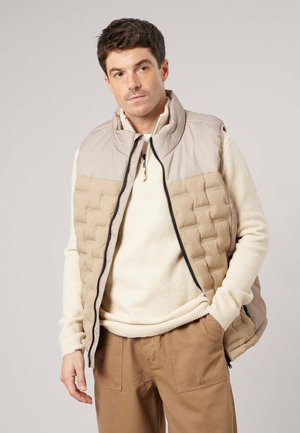 DEELUXE, DEELUXE ORIGINAL DOUDOUNE SANS MANCHES NICKSON - Bodywarmer - dune