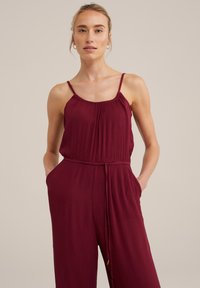 WE Fashion Jumpsuit - red