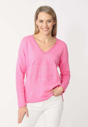 Zwillingsherz WILD AND FREE - Sweatshirt - Pink