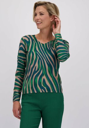 CHARLIE - T-shirt à manches longues - forestgreen