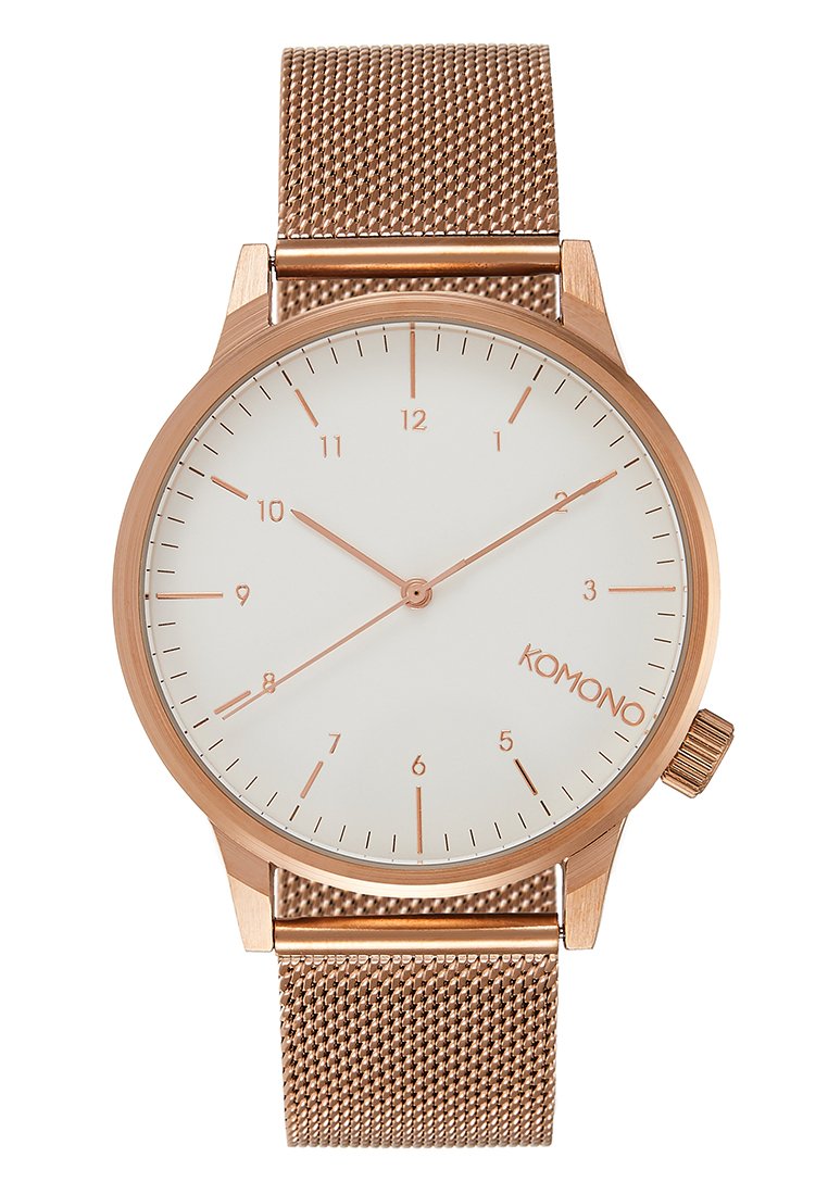 Komono WINSTON ROYALE - Watch - roségold-coloured/white/rose gold