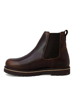 Birkenstock HIGHWOOD SLIP ON ciemnobrązowy