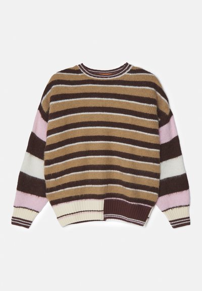 Stine Goya LONG SLEEVE CREW NECKLINE STRIPES - Πουλόβερ - multi-coloured
