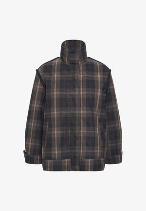 ICHI, IHCRONTO JA - Καλοκαιρινό μπουφάν - dark navy check