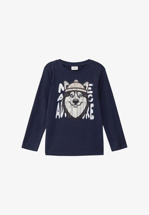 Top dugih rukava - navy