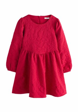 REGULAR FIT -  LONG SLEEVE   - Freizeitkleid - red