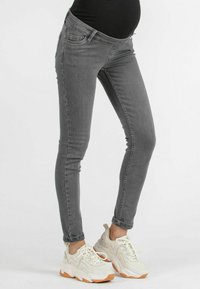 Attesa Maternity OLIMPIA G - Slim fit -farkut - grey denim