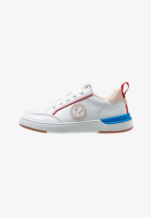 BAXTER PATCH - Baskets basses - blanco