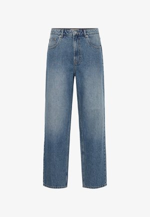 Solid, SDTOMMY-VANKO - Jeans baggy - middle vintage blue denim