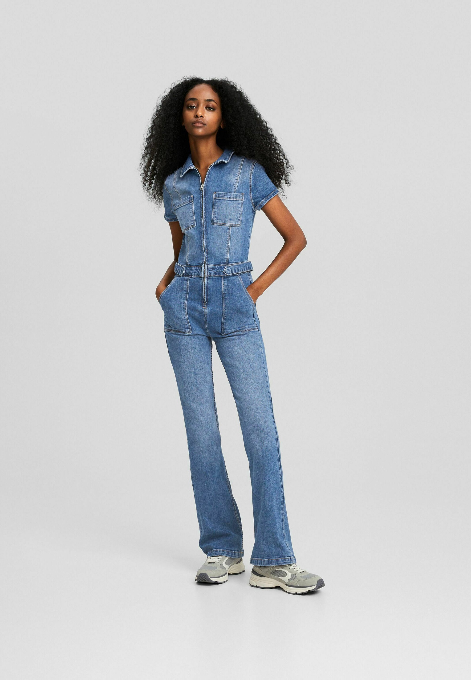 Tuta Jumpsuit Tuta Jeans Bershka AB Engineering