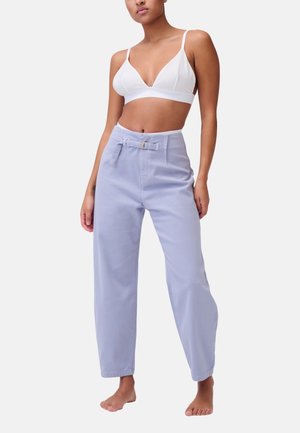 RELAXED HIGH RISE - Stoffhose - lavender
